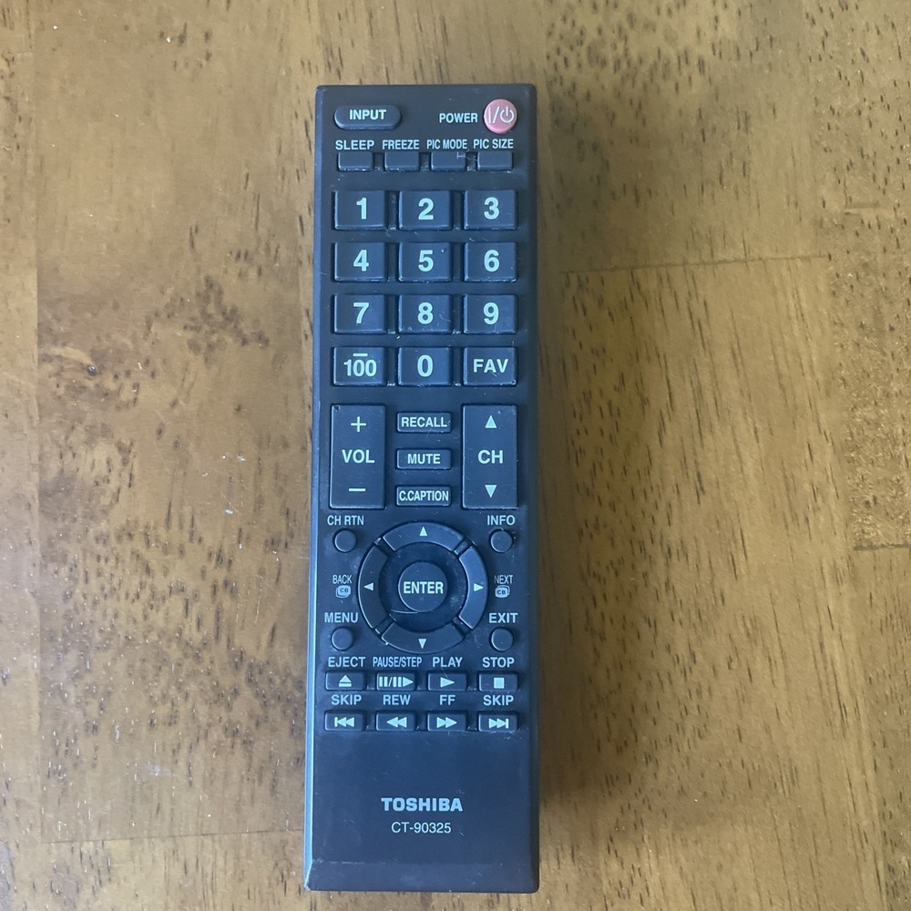 Genuine Toshiba CT-90325 TV Remote Control For 50L2200U 37E20 22AV600 32C120U‎